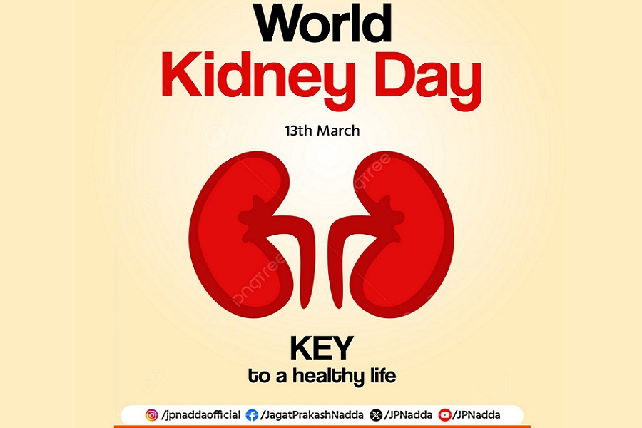 World Kidney Day: Crucial to raise awareness on early detection, says JP Nadda